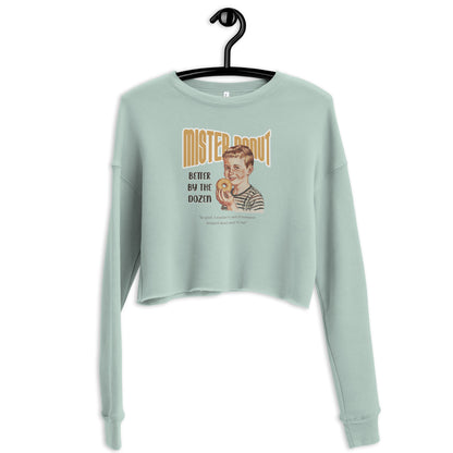 Mister donut Crop Sweatshirt  - Korea  - StyleMZ