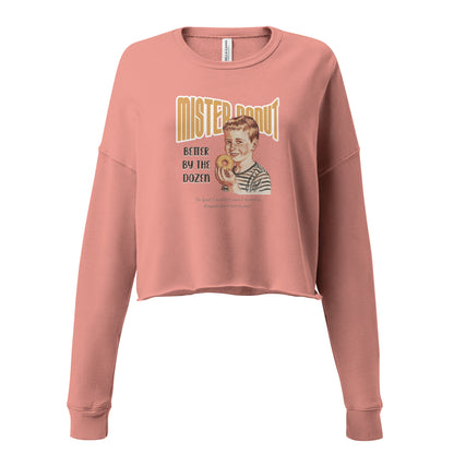 Mister donut Crop Sweatshirt  - Korea  - StyleMZ