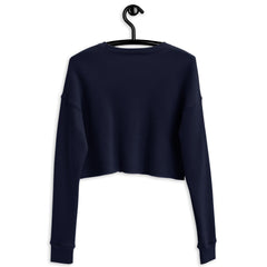 StyleMZ -  Peace in hand Crop Sweatshirt  - StyleMZ