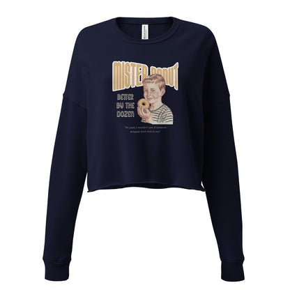 Mister donut Crop Sweatshirt  - Korea  - StyleMZ