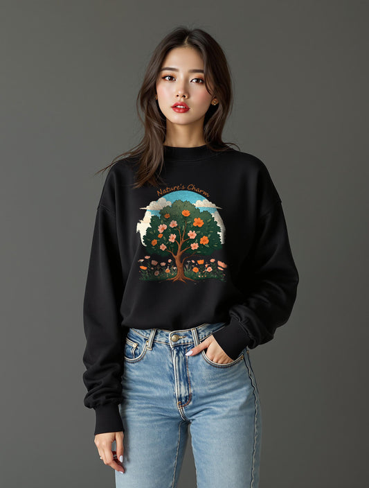 Long-sleeve - Nature's Charm Unisex Heavy Blend™ Crewneck Sweatshirt - StyleMZ