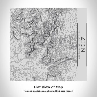 Zion National Park - Utah Map Tumbler - Stylemz