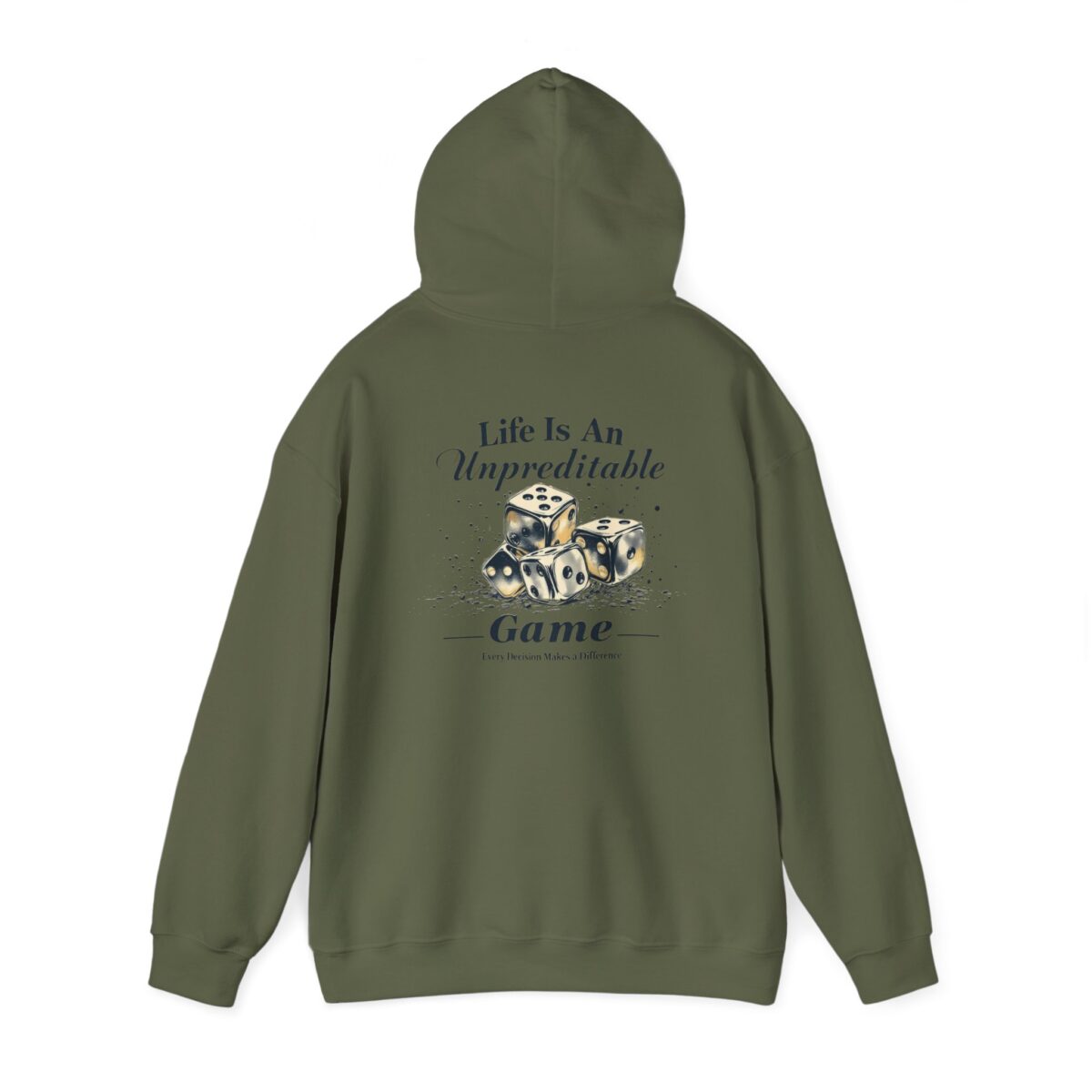 Life Is An Unpredictable Game Unisex Heavy Blend™ Hooded Sweatshirt - Image 19
