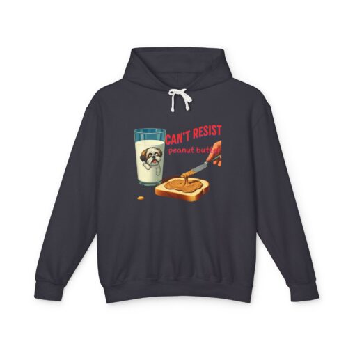 Can't resist peanut butter Unisex Lightweight Hooded Sweatshirt - Image 25