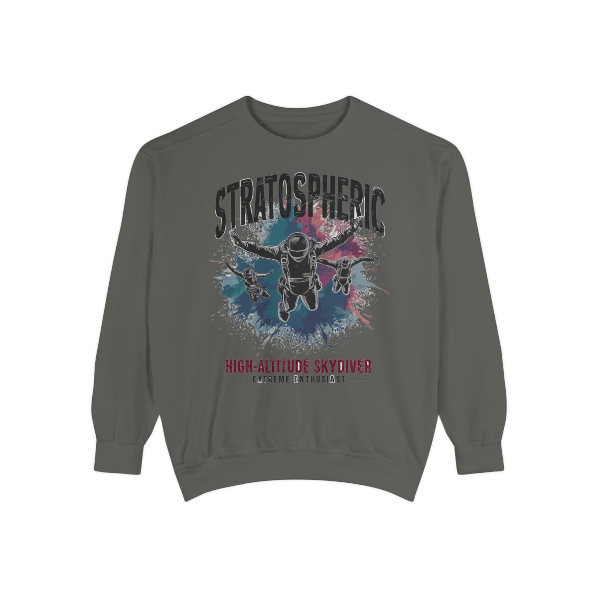 Sky Diver Unisex Garment-Dyed Sweatshirt