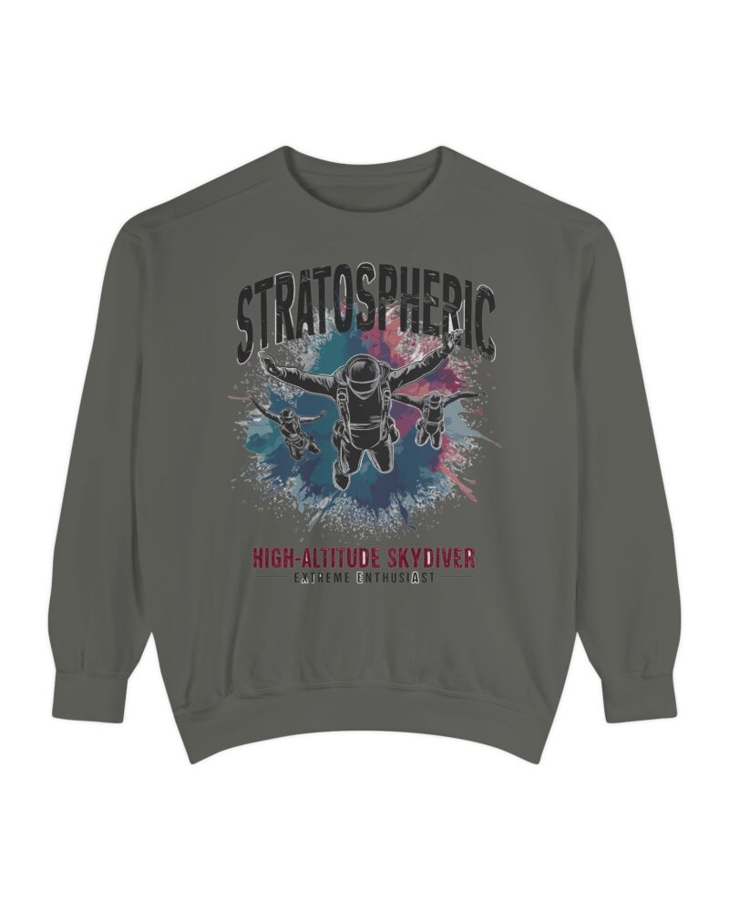 Sky Diver Unisex Garment-Dyed Sweatshirt