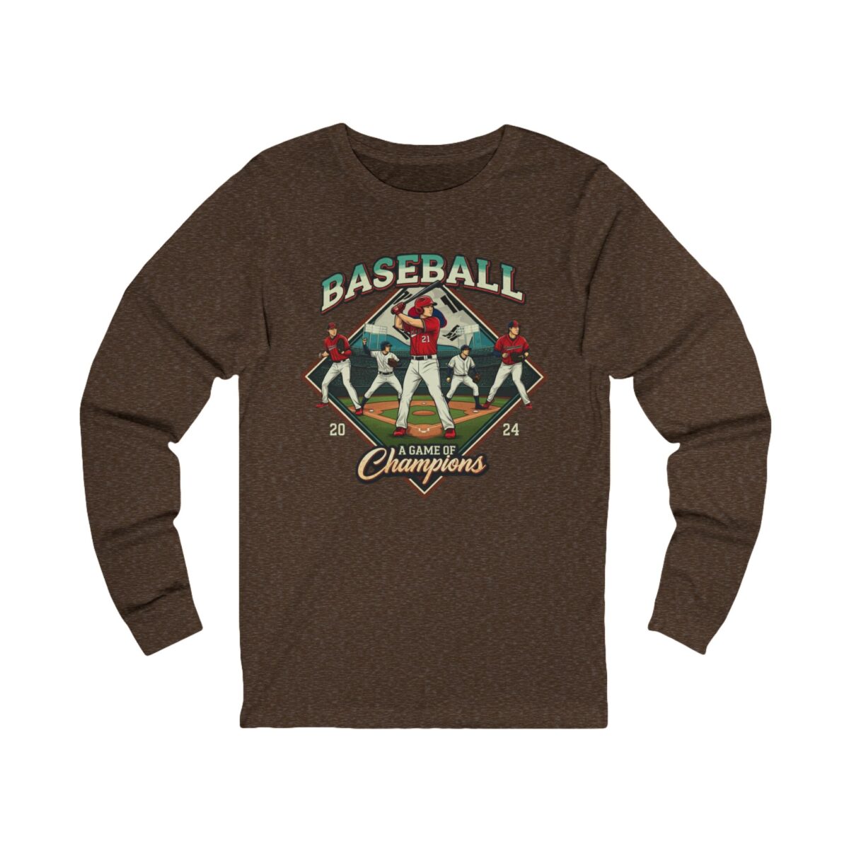 A GAME OF CHAMPIONS Unisex Jersey Long Sleeve Tee - Image 3