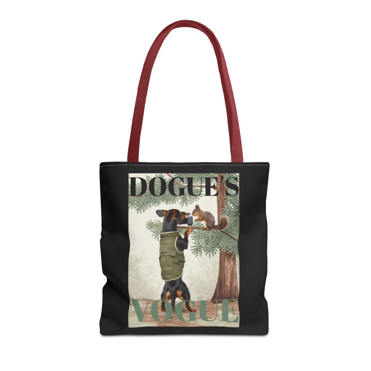 Dogue's Vogue Tote Bag (AOP) - Image 17