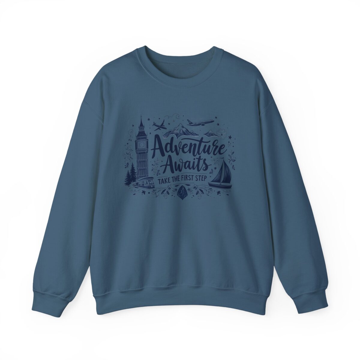 Take the first step Unisex Heavy Blend™ Crewneck Sweatshirt - Image 17