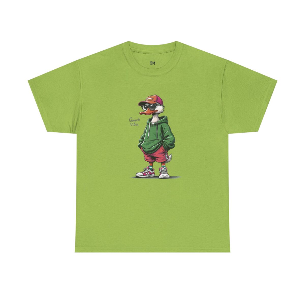 Quack Vibes Unisex Heavy Cotton Tee - Image 21