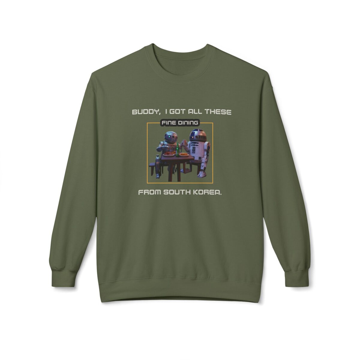 Got these from South Korea After a Hustle Unisex Midweight Softstyle Fleece Crewneck Sweatshirt - Image 9