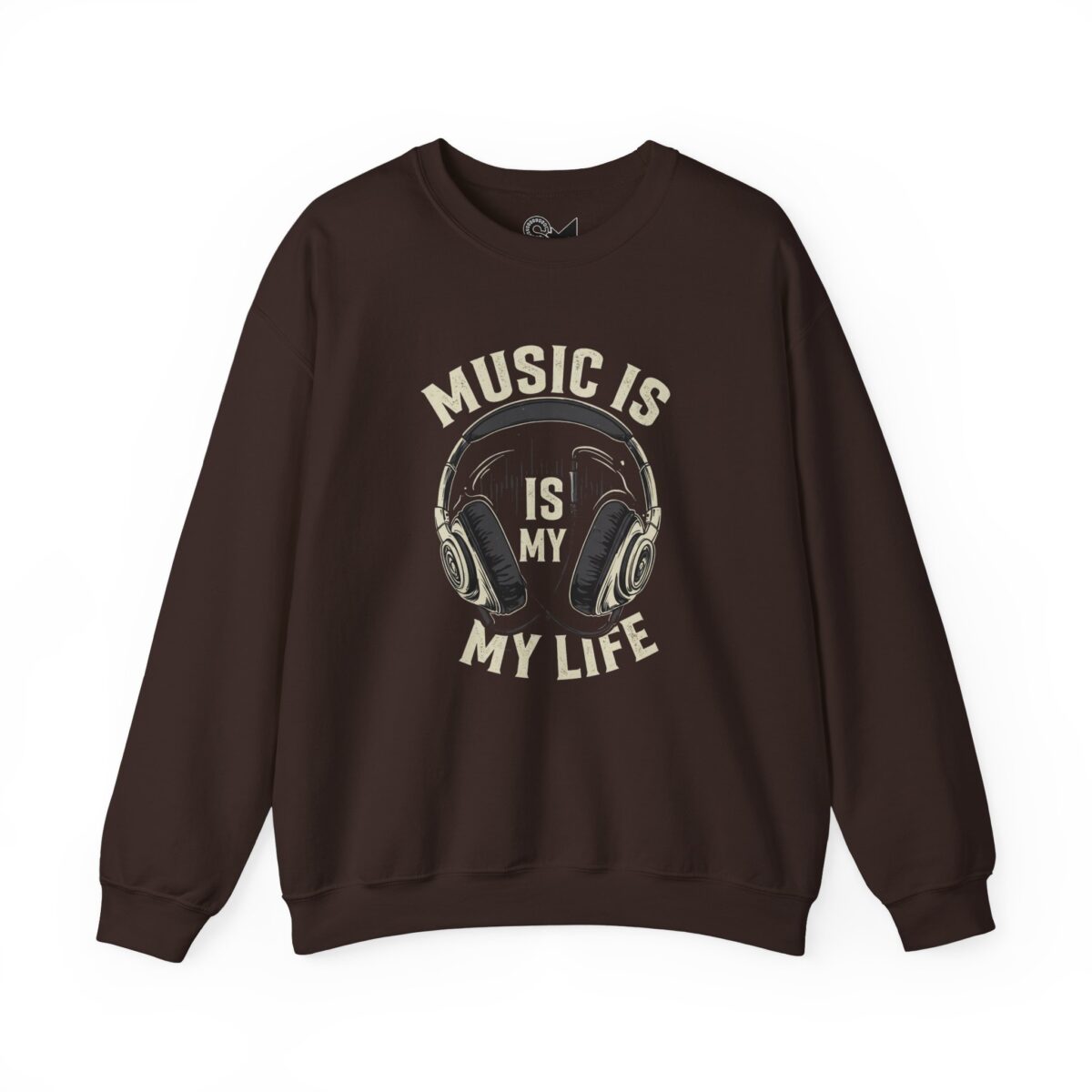Music is my life Unisex Heavy Blend™ Crewneck Sweatshirt - Image 5