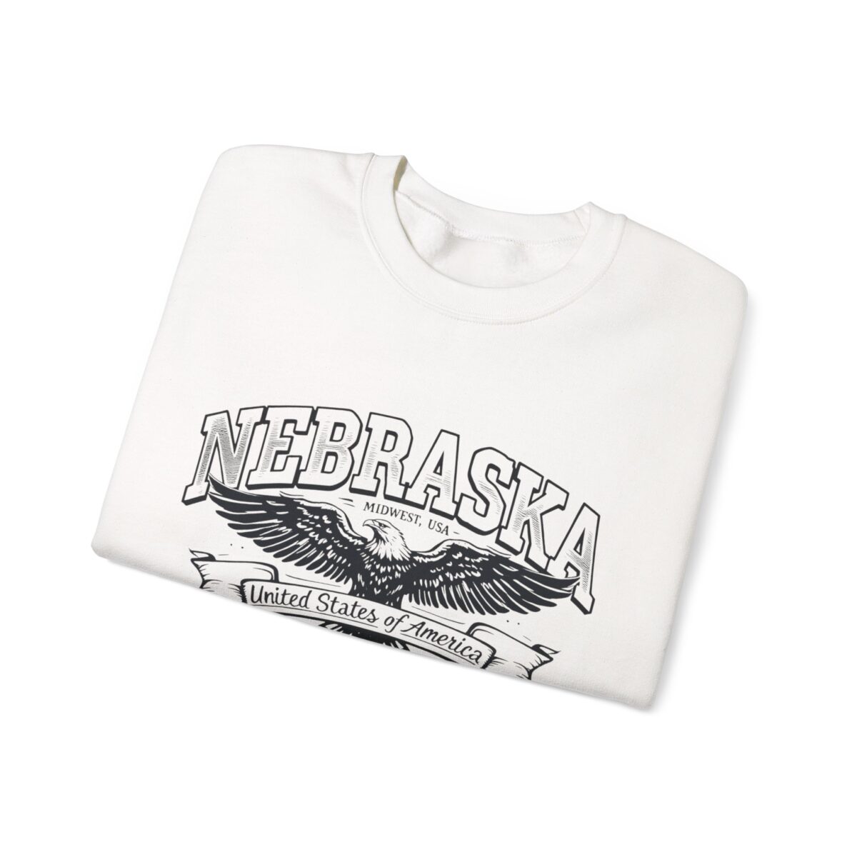 Nebraska Unisex Heavy Blend™ Crewneck Sweatshirt - Image 3