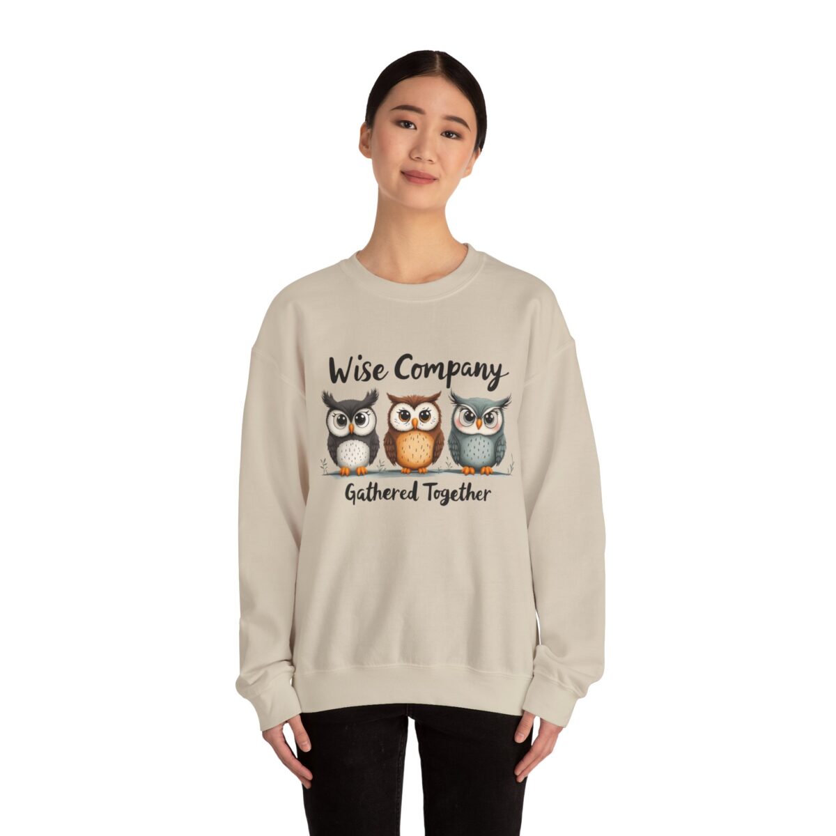 Wise Company Unisex Heavy Blend™ Crewneck Sweatshirt - Image 8