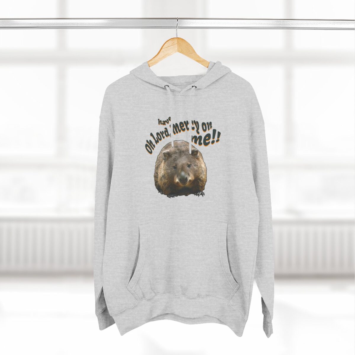 Have mercy on me Lord Three-Panel Fleece Hoodie - Image 4
