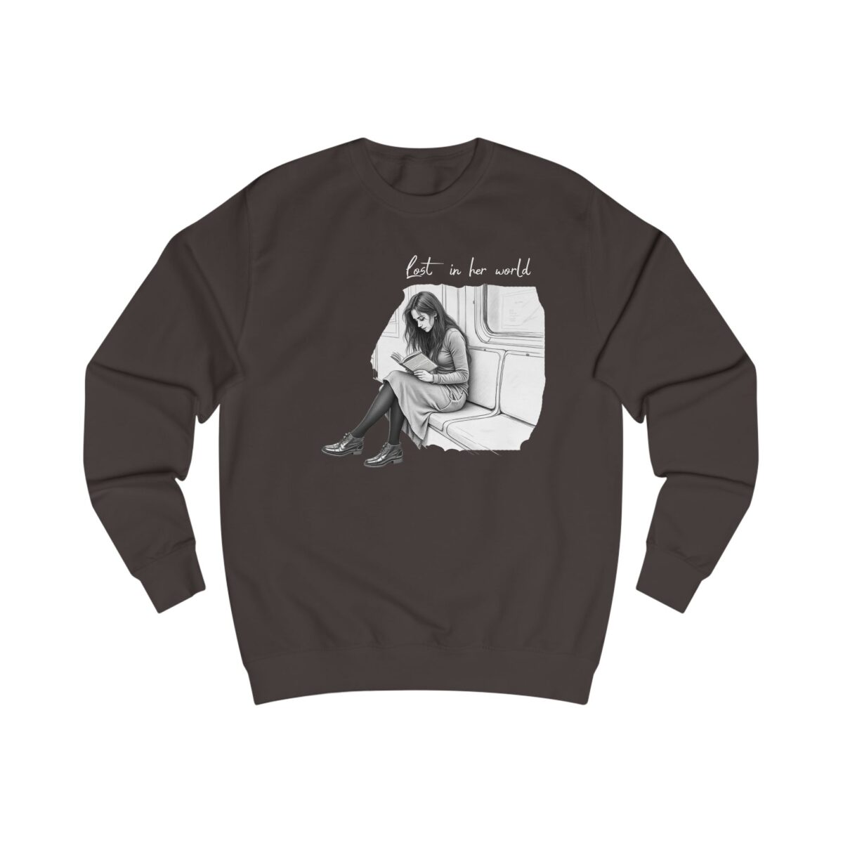 Lost in her world Unisex Sweatshirt