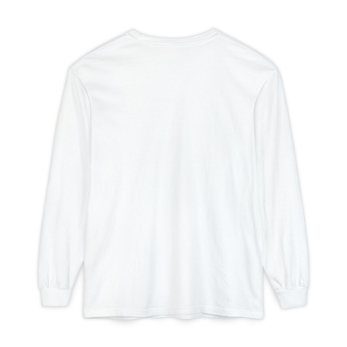 Copy of Keep smiling Unisex Garment-dyed Long Sleeve T-Shirt - Image 2
