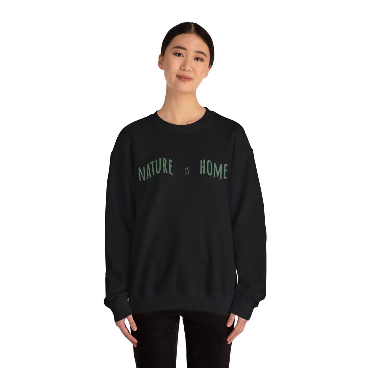 Nature is home Unisex Heavy Blend™ Crewneck Sweatshirt - Image 4