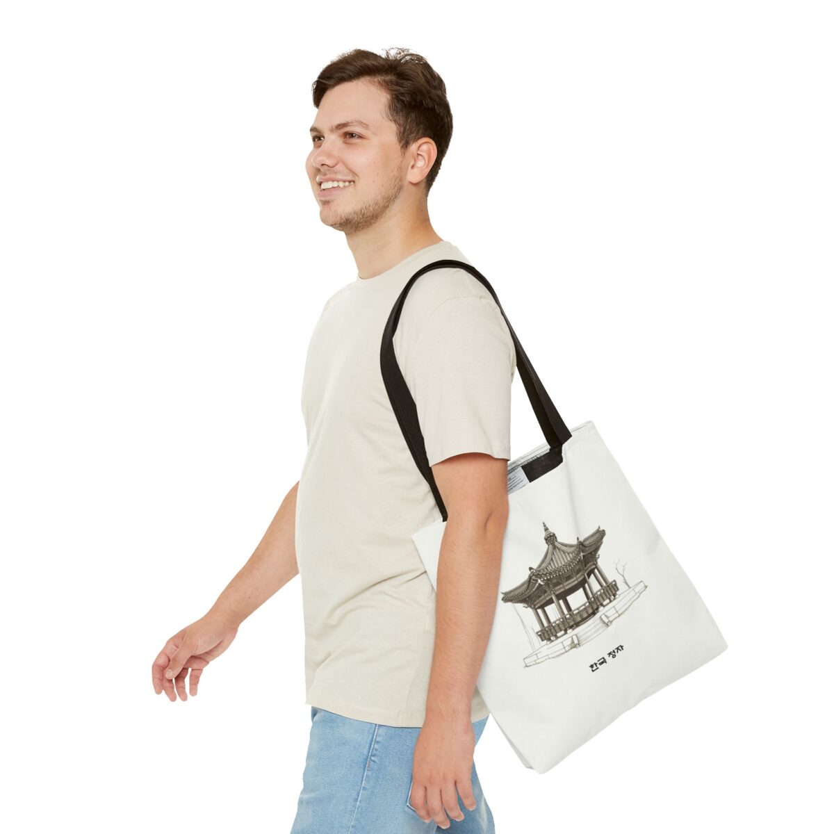 Traditional Korean pavilion Tote Bag (AOP) - Image 7