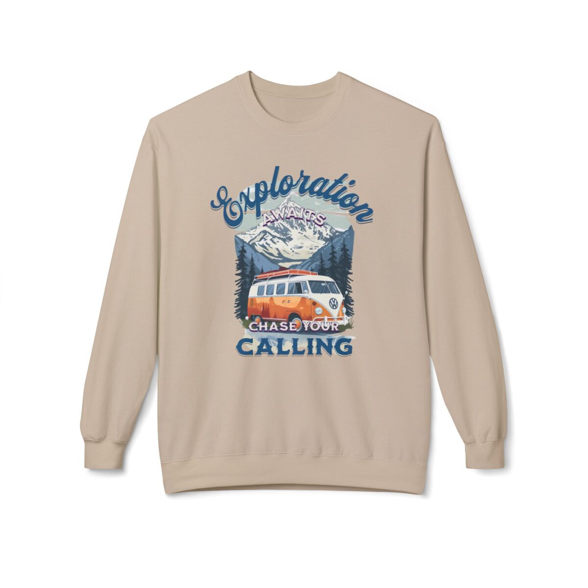 Exploration Unisex Midweight Softstyle Fleece Crewneck Sweatshirt - Image 5