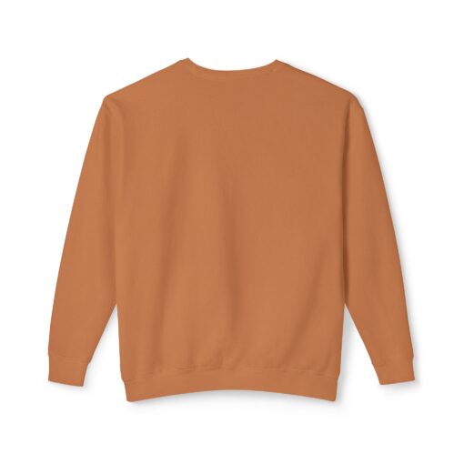 Quirky Owl's Message Unisex Lightweight Crewneck Sweatshirt - Image 2