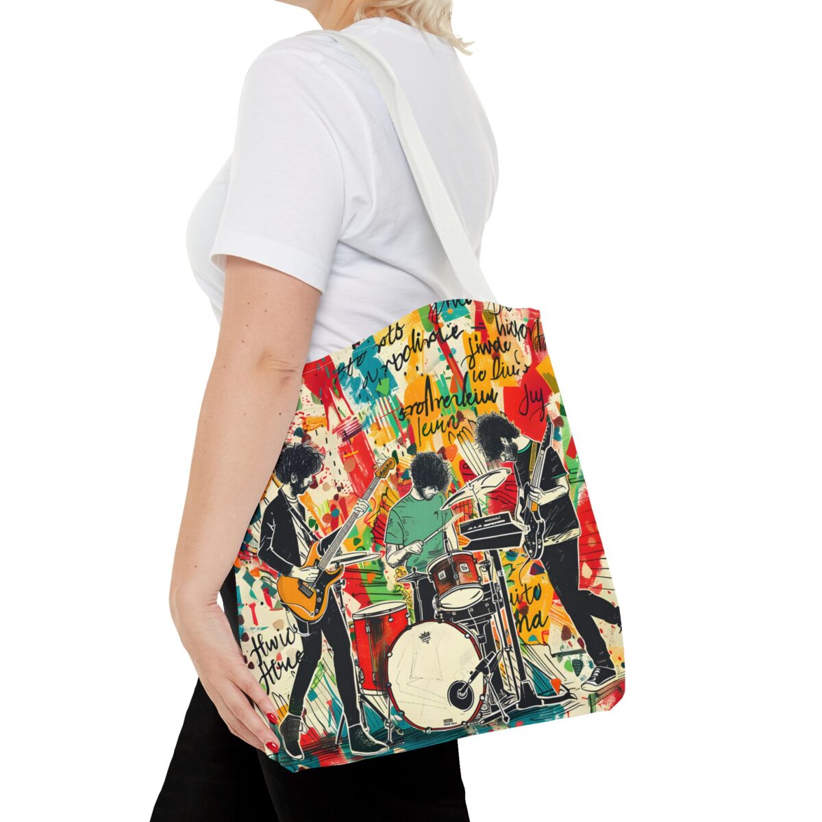 Rock Band Tote Bag (AOP) - Image 32