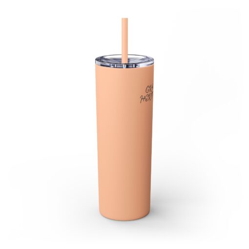 GRACE HERITAGE Skinny Tumbler with Straw, 20oz - Image 7