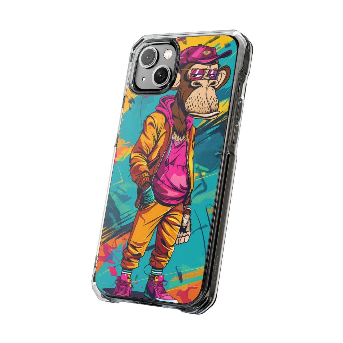 Stylish Ape Magnetic Clear Impact Cases - Image 26
