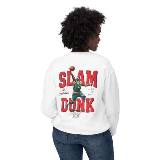 Slam Dunk Unisex Lightweight Crewneck Sweatshirt - Image 4