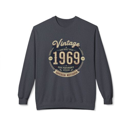 Vintage 1969 Unisex Midweight Softstyle Fleece Crewneck Sweatshirt - Image 17