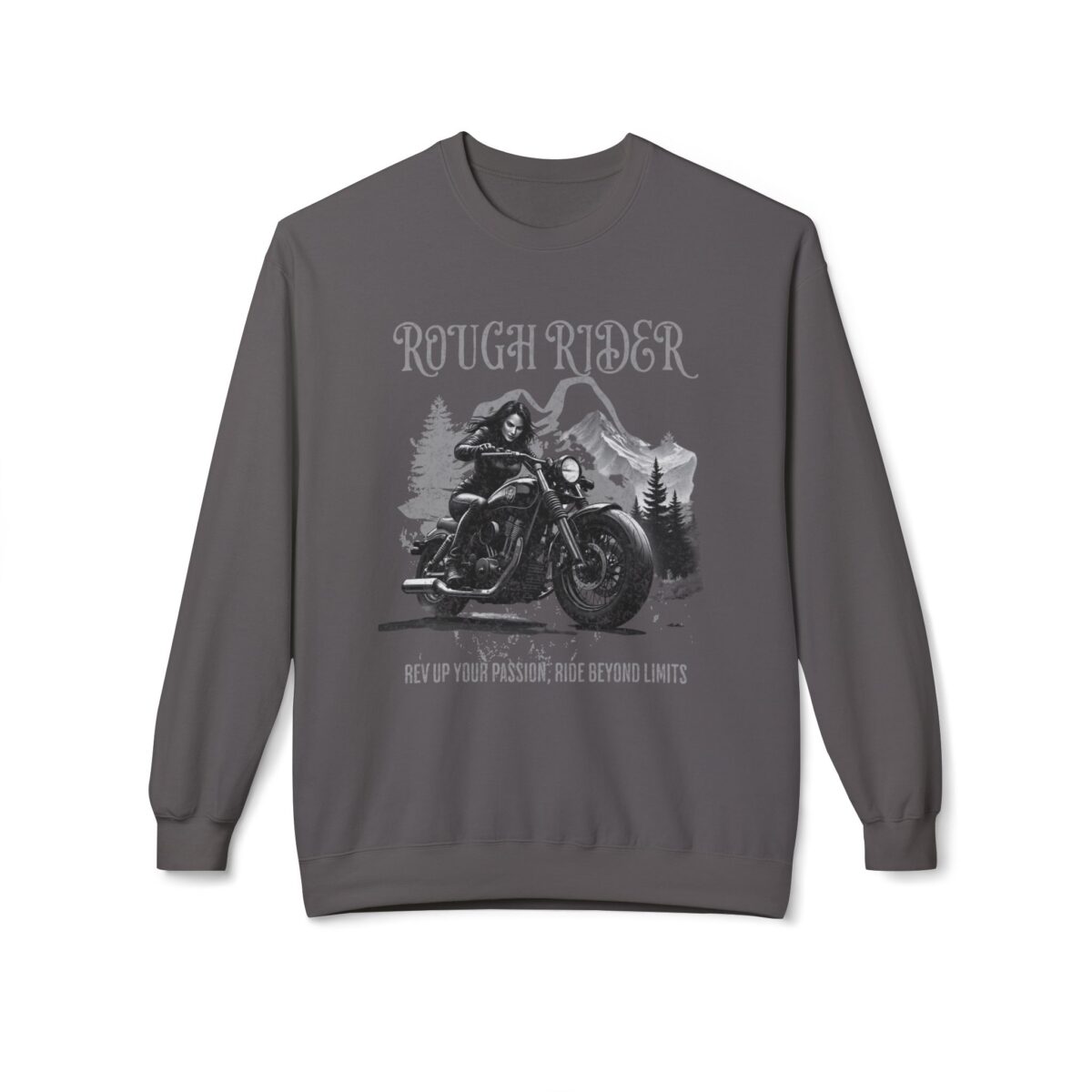Rough rider Unisex Midweight Softstyle Fleece Crewneck Sweatshirt - Image 17
