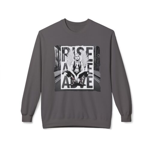 Rise Above Unisex Midweight Softstyle Fleece Crewneck Sweatshirt - Image 13