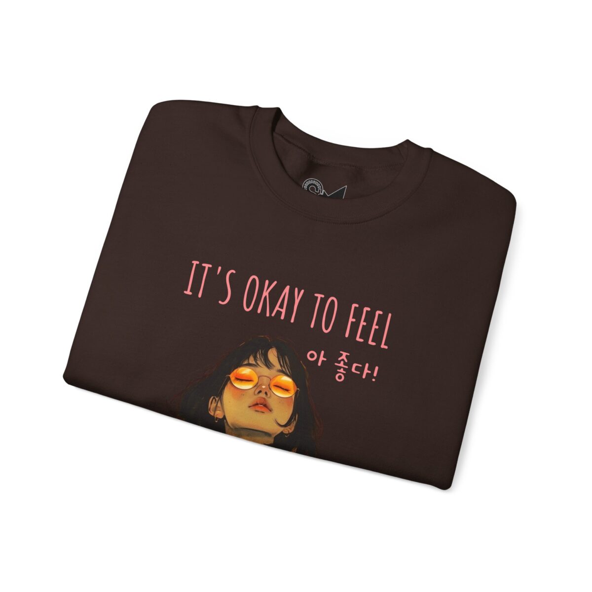It's OK to feel Unisex Heavy Blend™ Crewneck Sweatshirt - Image 11
