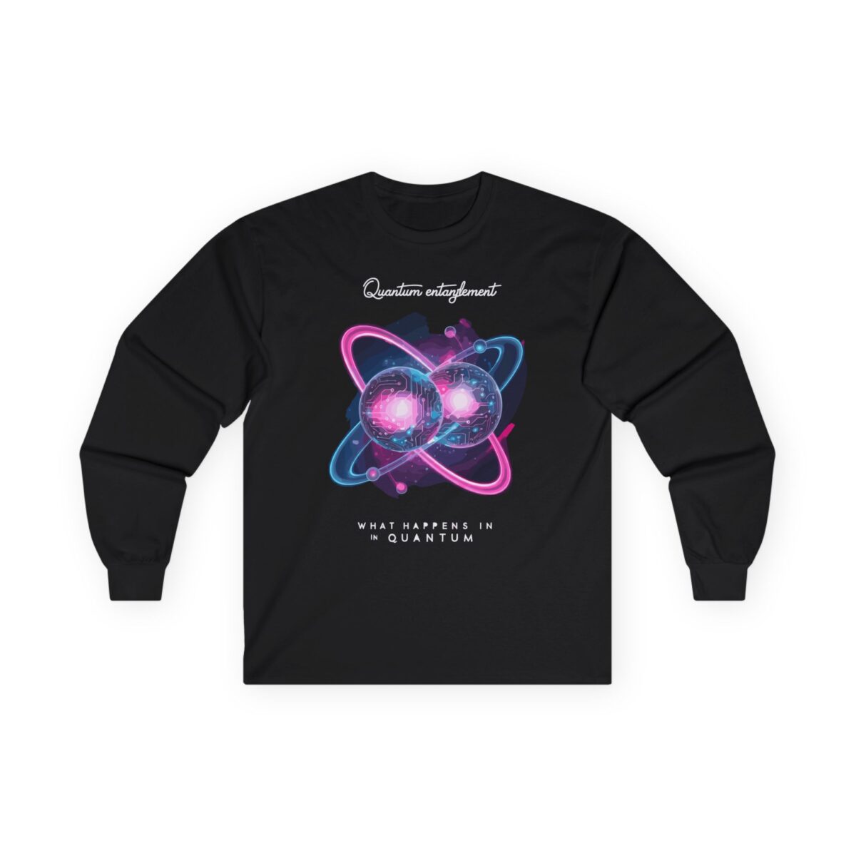 Quantum Entangled Unisex Ultra Cotton Long Sleeve Tee
