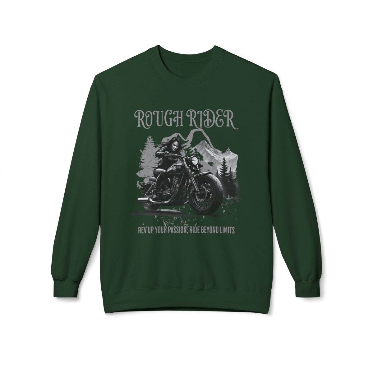 Rough rider Unisex Midweight Softstyle Fleece Crewneck Sweatshirt - Image 9