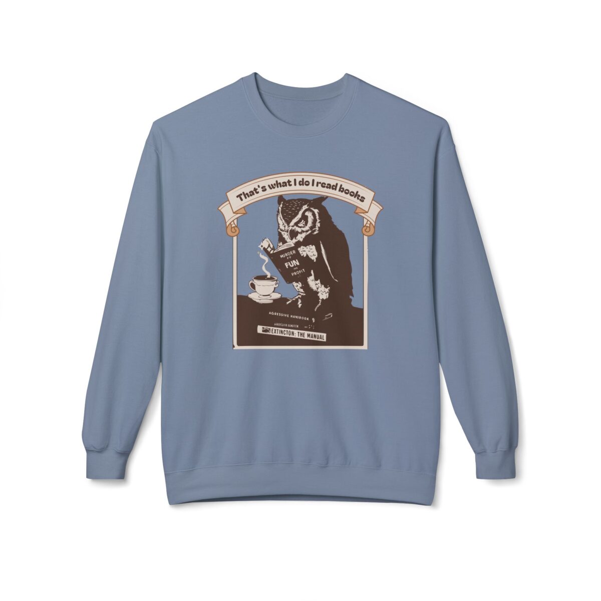 I read books Unisex Midweight Softstyle Fleece Crewneck Sweatshirt - Image 21