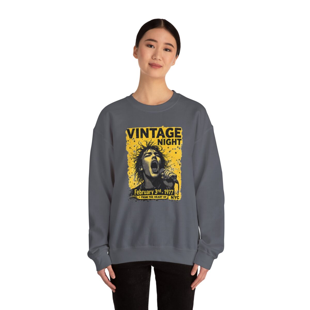 VINTAGE NIGHT Unisex Heavy Blend™ Crewneck Sweatshirt - Image 16