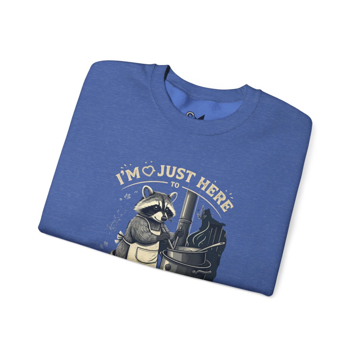 I am just here Unisex Heavy Blend™ Crewneck Sweatshirt - Image 23