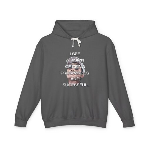 I see a vision Unisex Lightweight Hooded Sweatshirt - Image 5