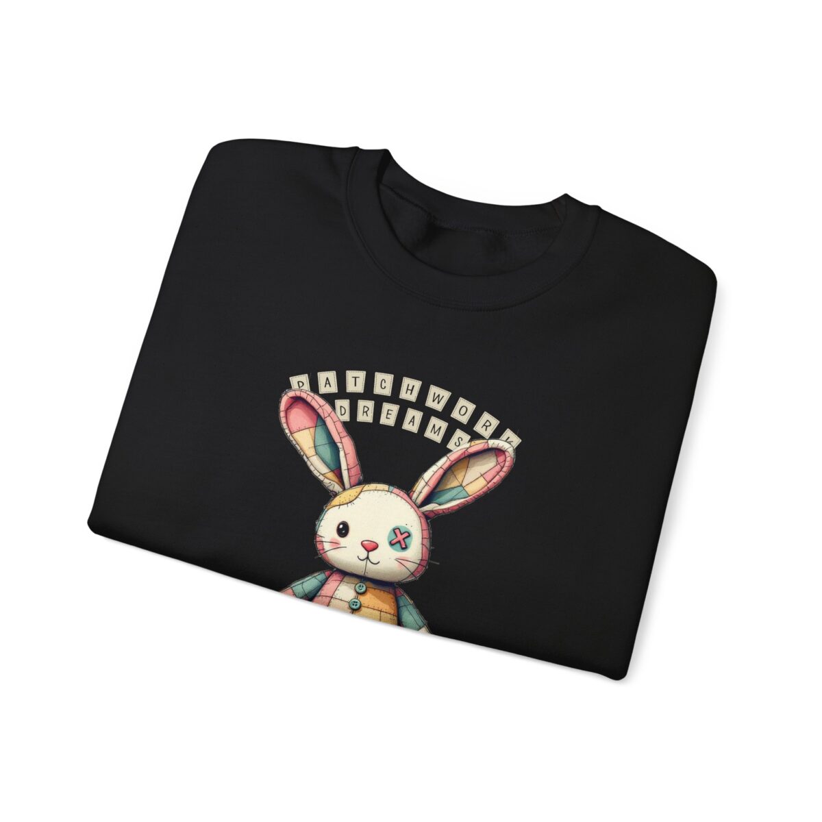 Patchwork dreams Unisex Heavy Blend™ Crewneck Sweatshirt - Image 3