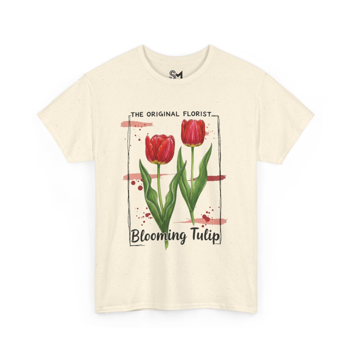 Blooming Tulip Unisex Heavy Cotton Tee - Image 19
