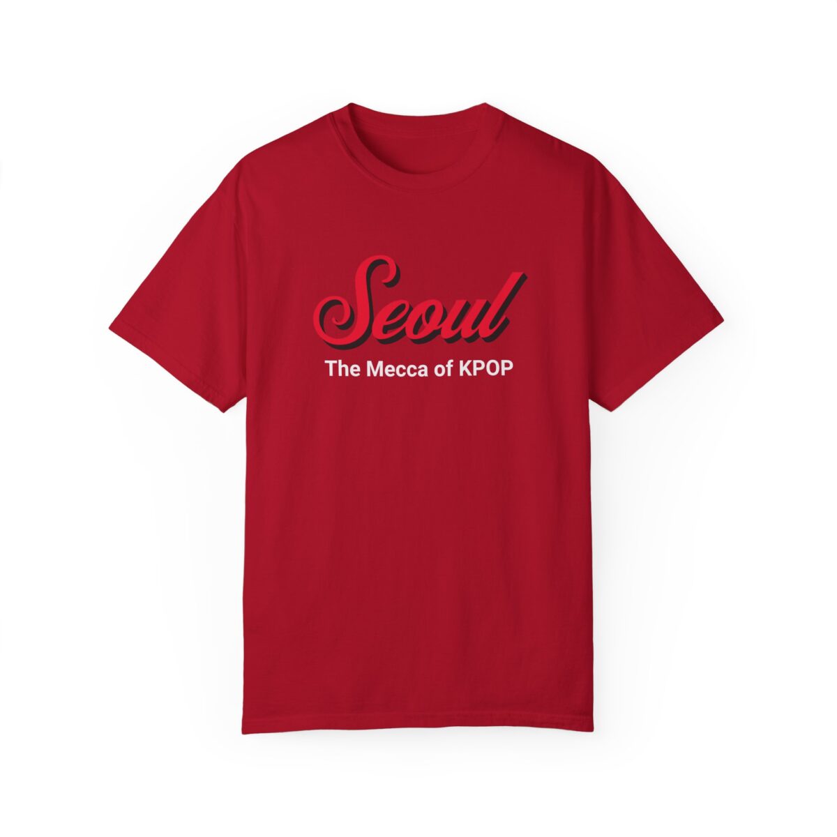 Seoul K-Pop Unisex Garment-Dyed T-Shirt - Trendy & Stylish - Image 9