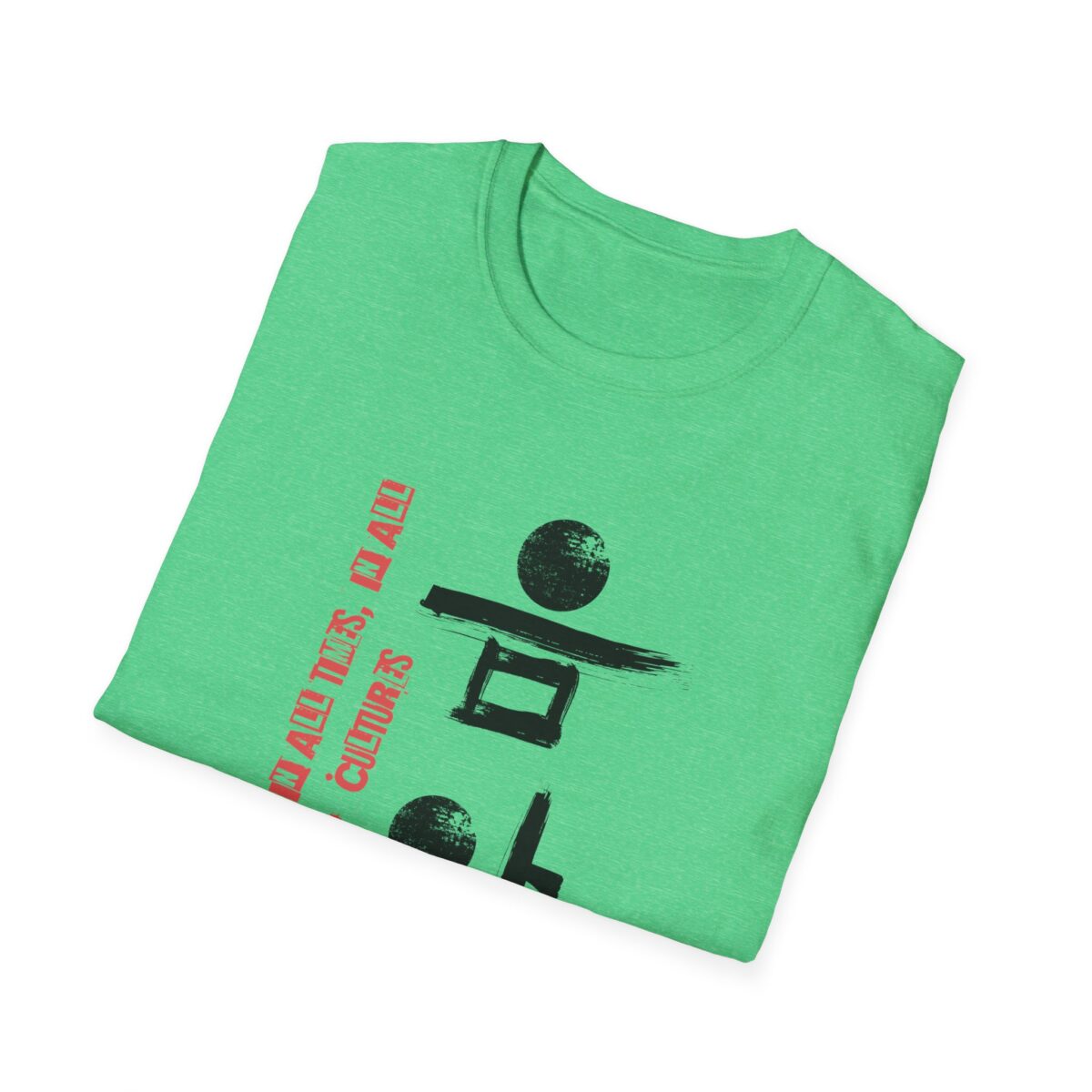 Music Unisex Softstyle T-Shirt - Artistic Korean Calligraphy Design - Image 20