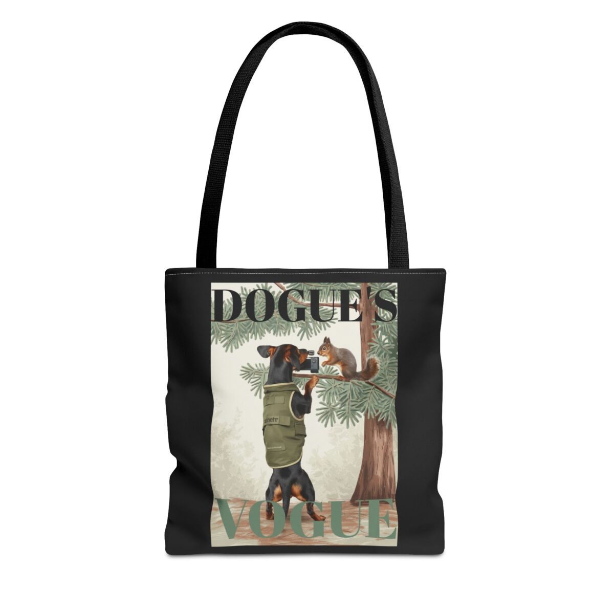 Dogue's Vogue Tote Bag (AOP)