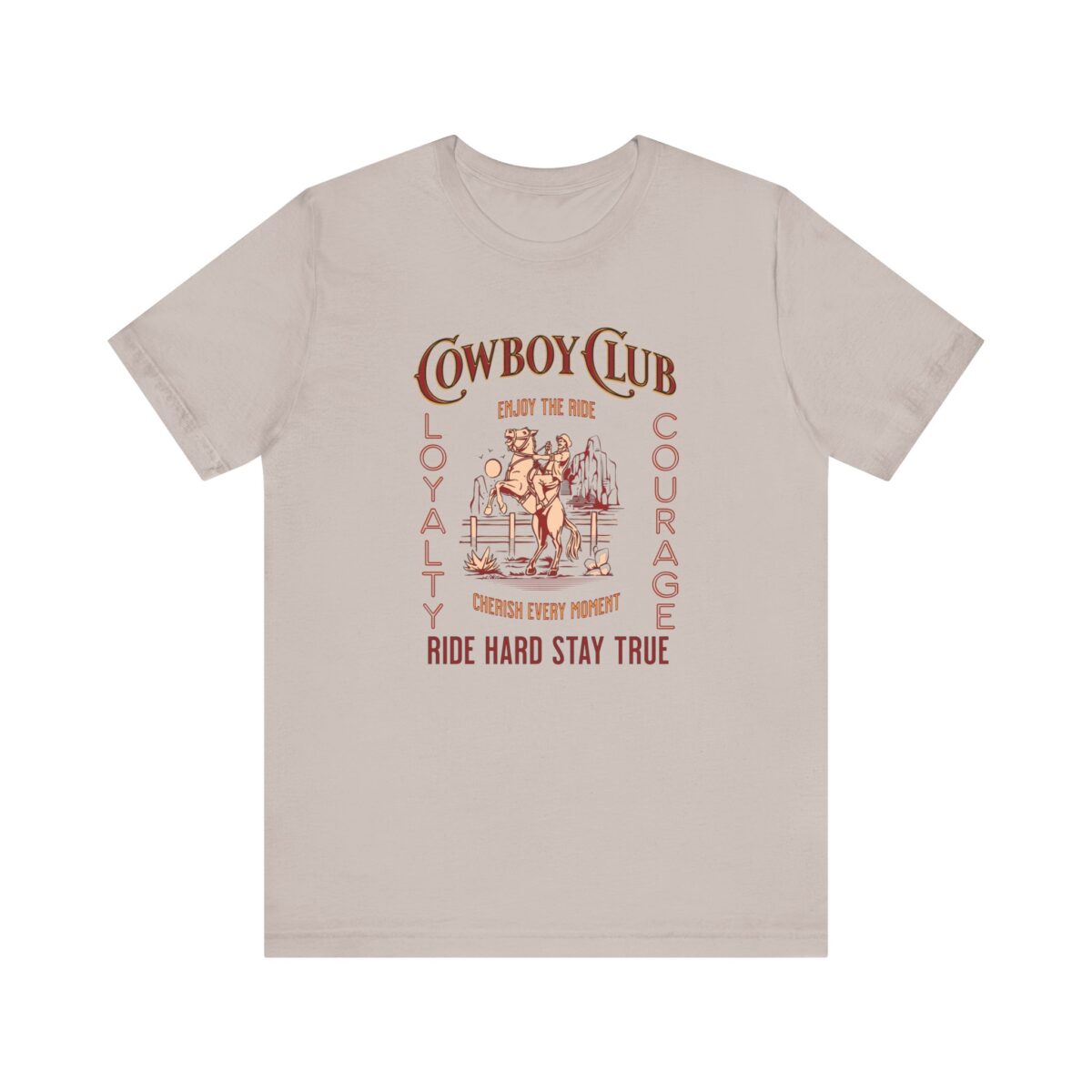 Cowboy club Unisex Jersey Short Sleeve Tee - Image 29