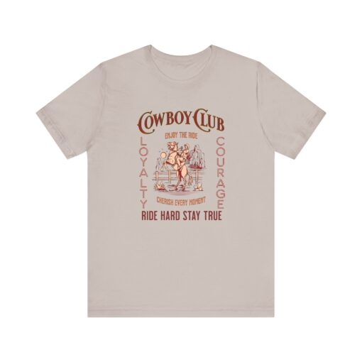 Cowboy club Unisex Jersey Short Sleeve Tee - Image 29