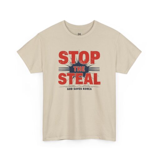 Stop the steal Unisex Heavy Cotton Tee - Image 11