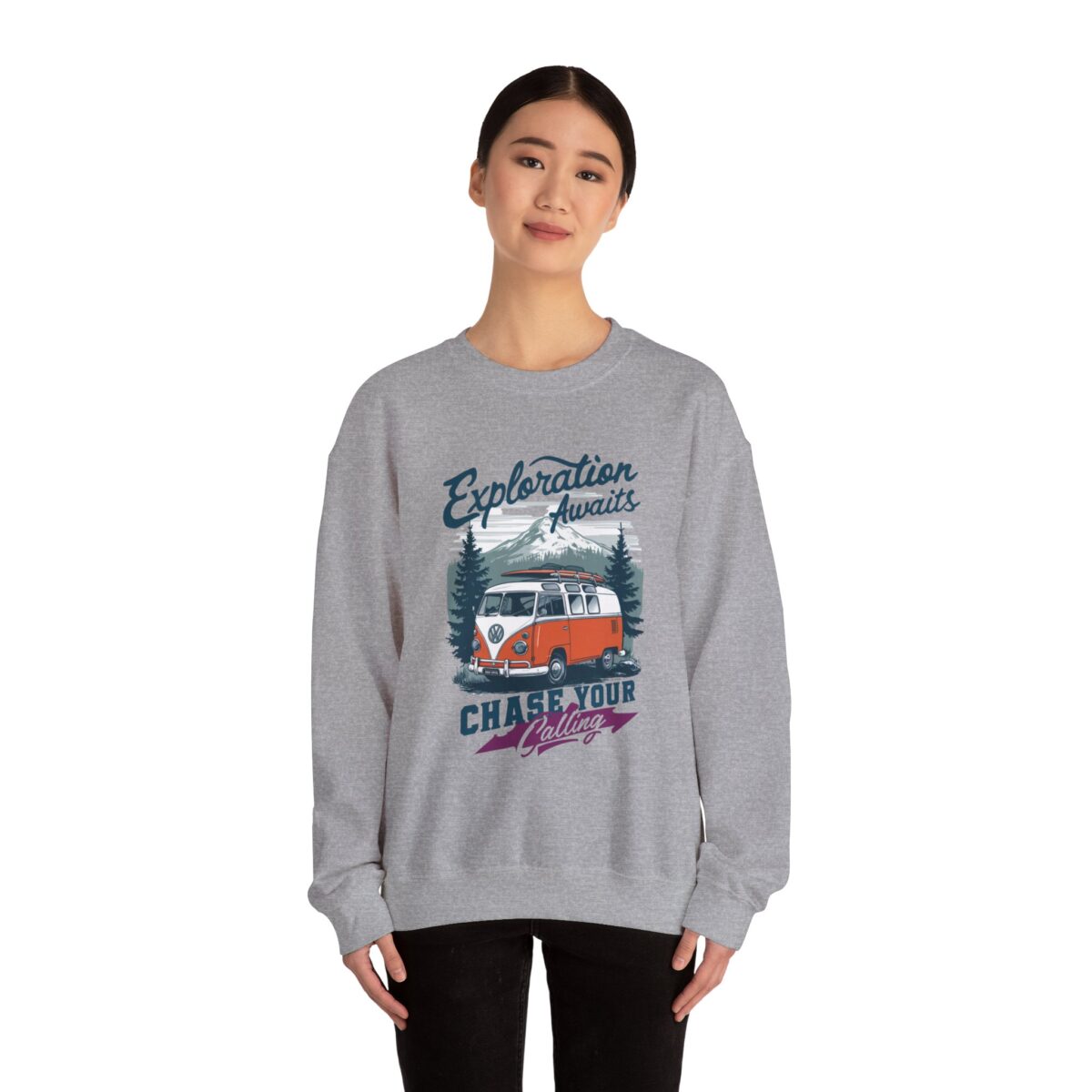 Exploration Awaits Unisex Heavy Blend™ Crewneck Sweatshirt - Image 12
