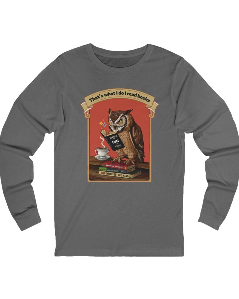 I read books Unisex Jersey Long Sleeve Tee