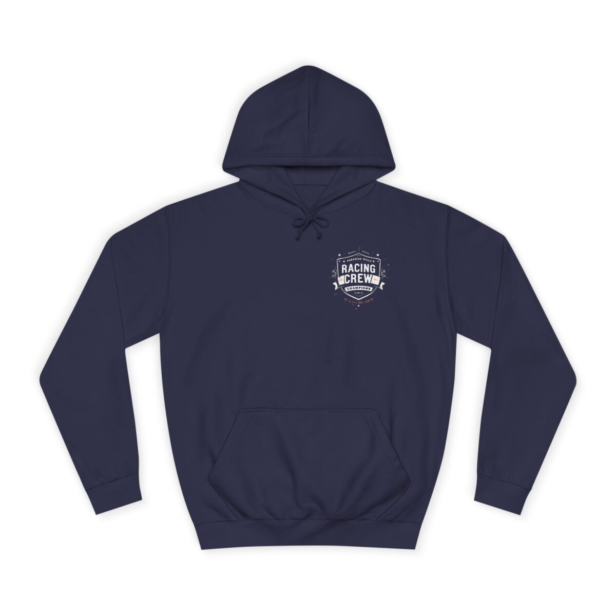 Racing crew Unisex College Hoodie - Image 9